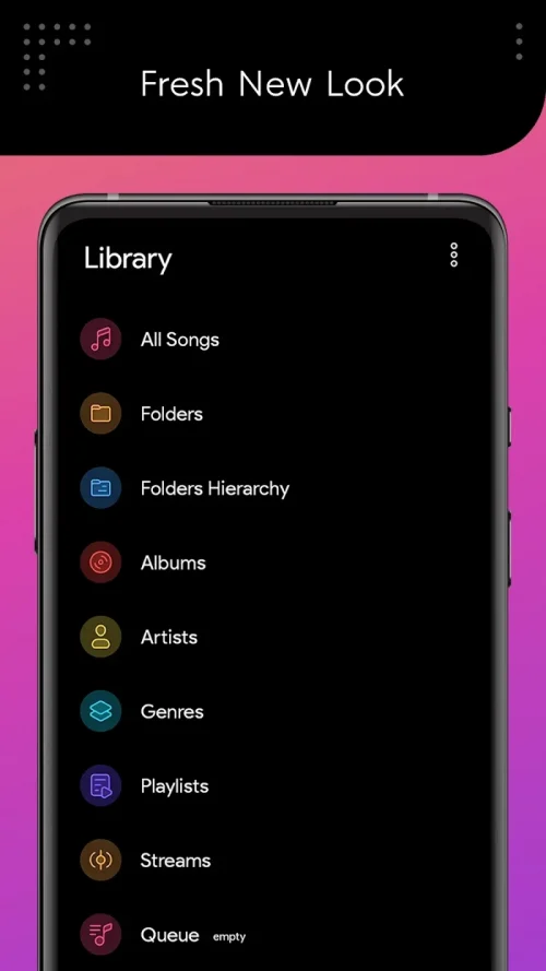 Dais Dark – Poweramp Skin screenshot 4