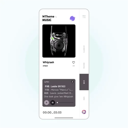 iMagine UI for KLWP screenshot 4