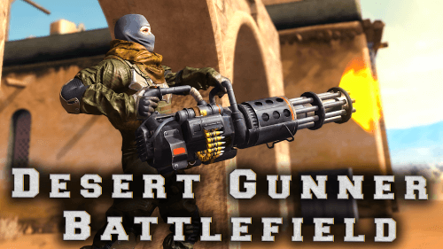 Desert Gunner Machine Gun screenshot 4
