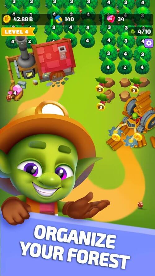 Goblins Wood: Tycoon Idle Game screenshot 4