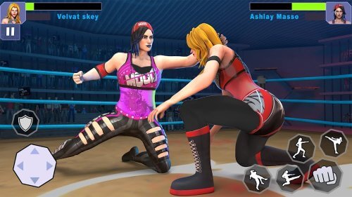Bad Girls Wrestling Game screenshot 4