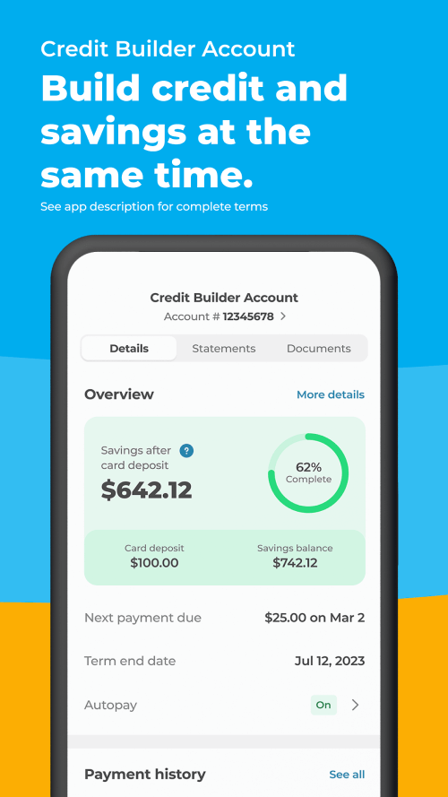 Self – Build Credit & Savings screenshot 4