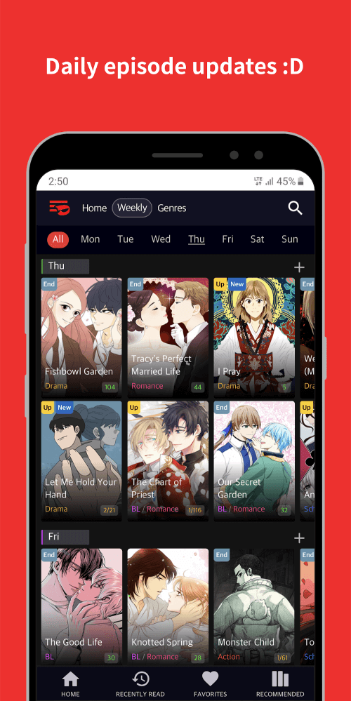 Toomics – Read Premium Comics screenshot 4