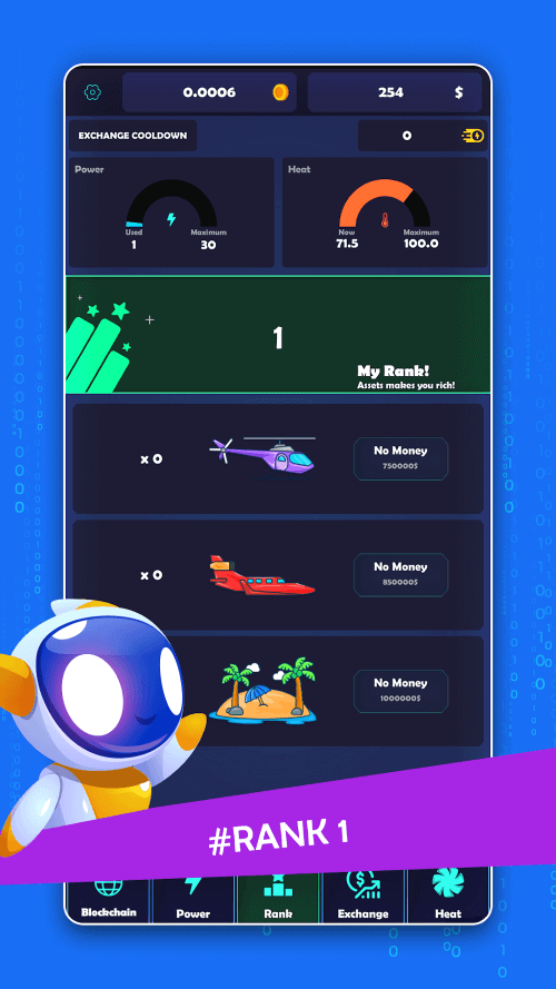 Hacker Miner Idle Clicker screenshot 4