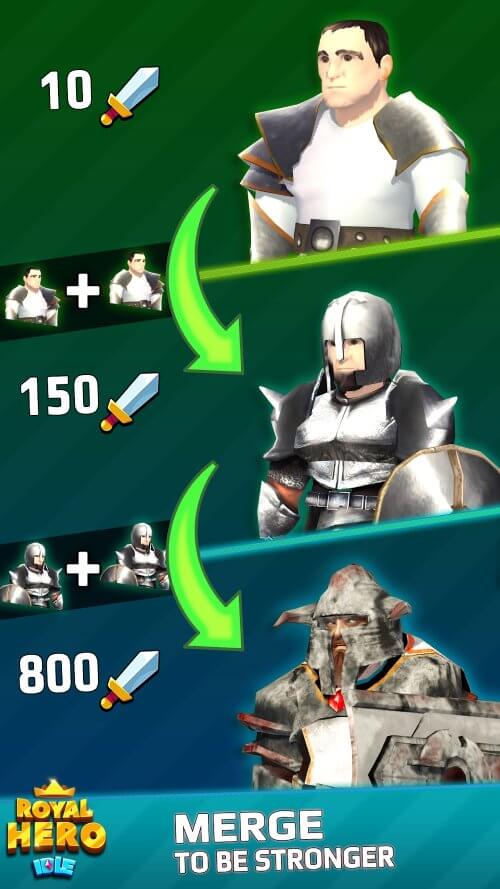 Idle Royal Hero screenshot 4