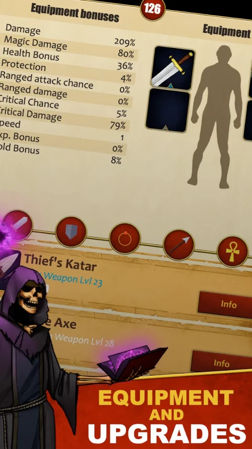Infinite Dungeons: Clicker RPG screenshot 4
