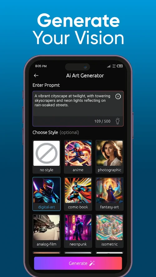 Deep AI: Chatbot & Art Creator screenshot 4