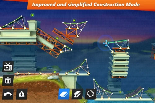 Bridge Constructor Stunts screenshot 4