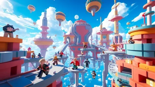 Blox Race: Obby 3D Parkour screenshot 4
