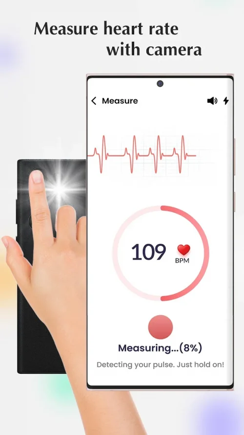 Blood pressure – Heart rate screenshot 4
