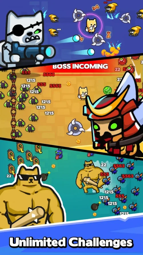 Dog Survivor: Battle Bee.io screenshot 4