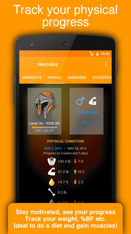 Workout Planner & Gym Trainer screenshot 4