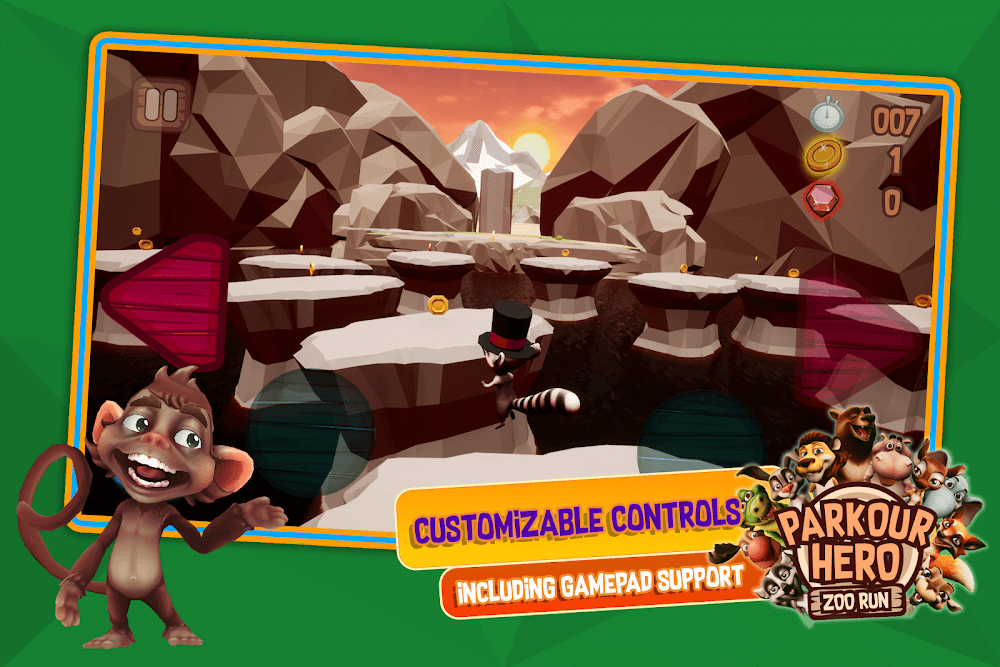 Parkour Hero – Animal Runner 3 screenshot 4