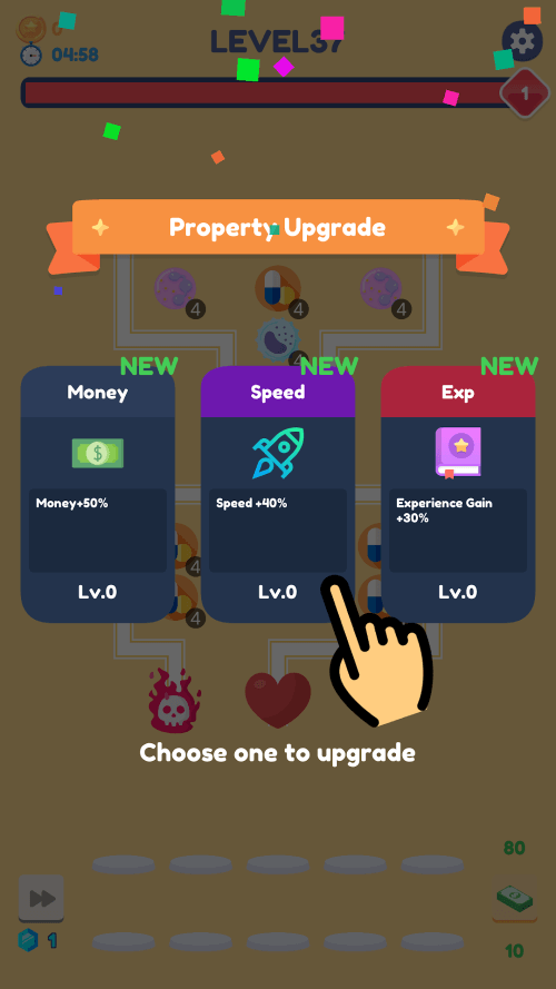 Idle TD: Virus Invasion screenshot 4