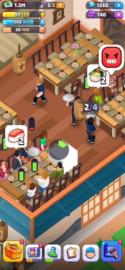 Sushi Empire Tycoon—Idle Game screenshot 4