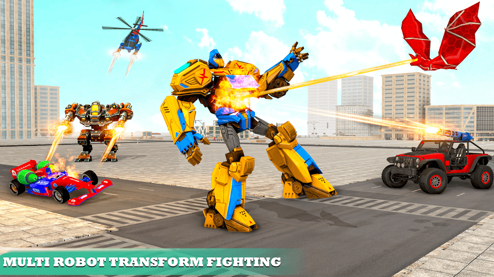 Multi Robot Car Transform Bat screenshot 4