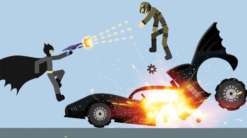 Stickman Break Ragdoll Bone screenshot 4
