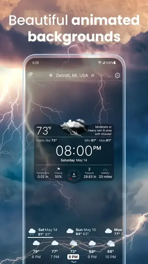 Weather Live: Weather Forecast screenshot 4