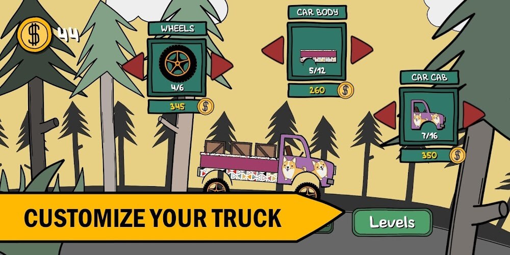 Hill Climb Trucker! screenshot 4