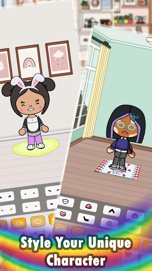 Toca dress up game screenshot 4