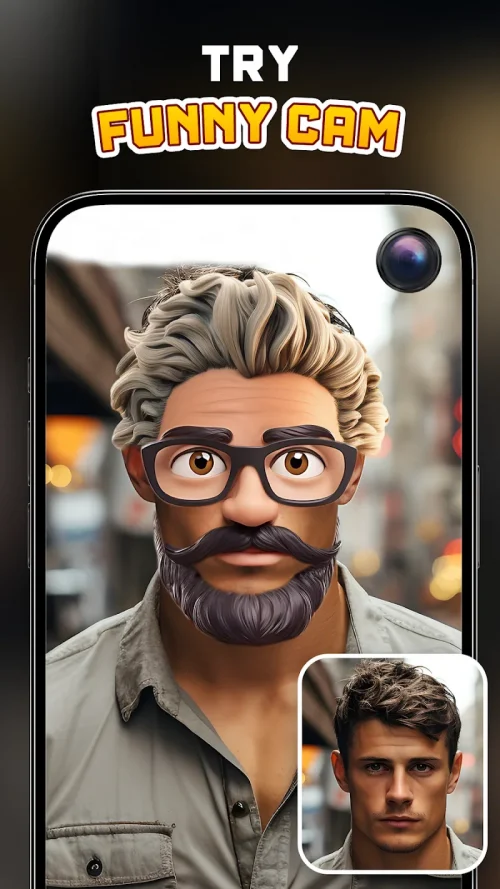 Snap Face Detection (Live Funny Face Camera) screenshot 4