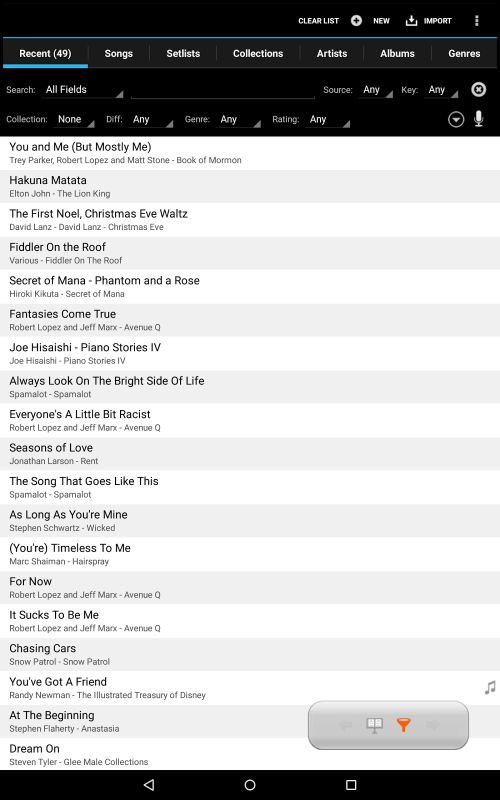 MobileSheets Trial screenshot 4