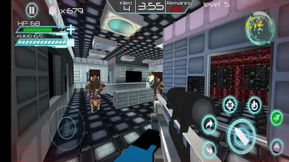 Robot Ninja Battle Royale screenshot 4