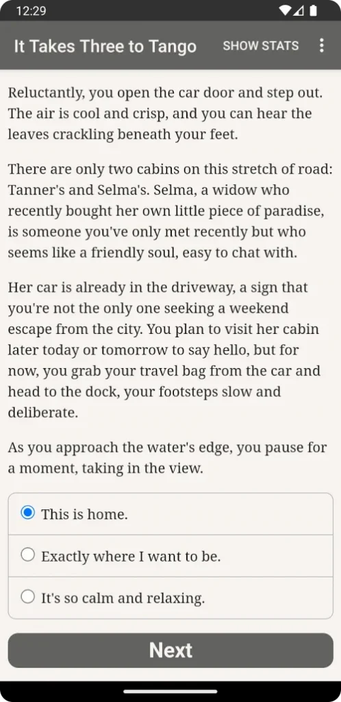 It Takes Three to Tango screenshot 4