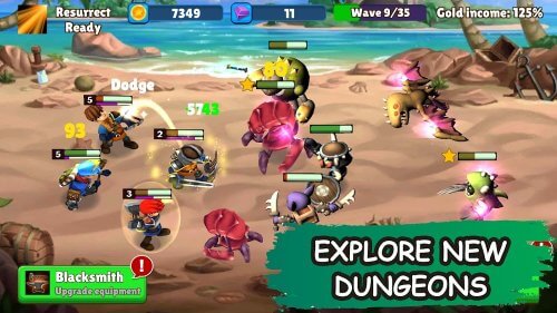 Idle Warrior Tales screenshot 4