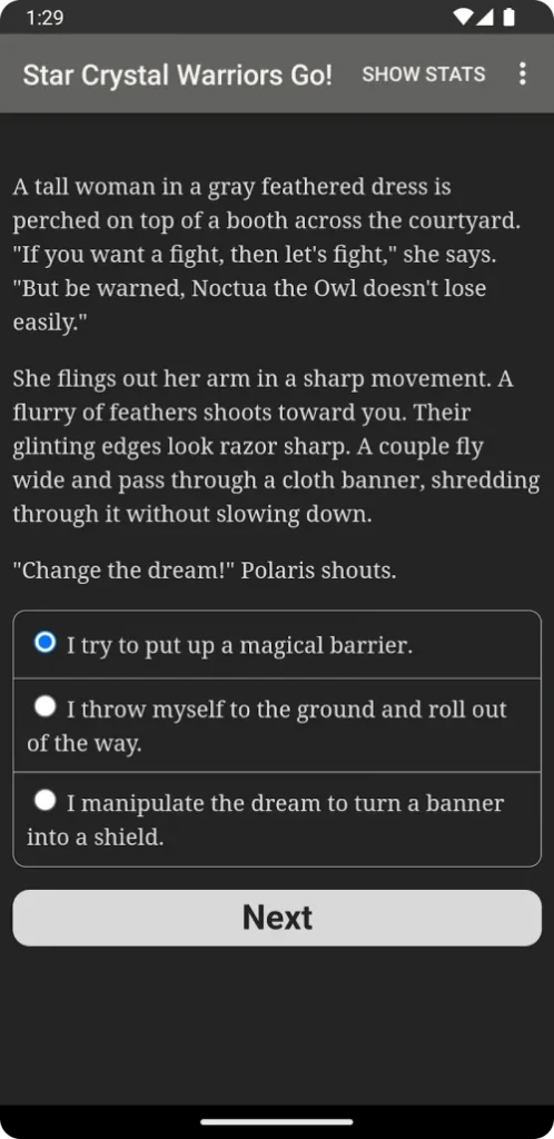 Star Crystal Warriors Go! screenshot 4