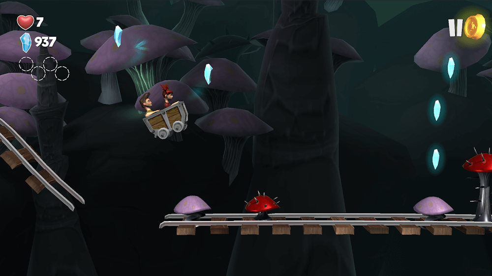 Minecart Mountain: Platformer screenshot 4