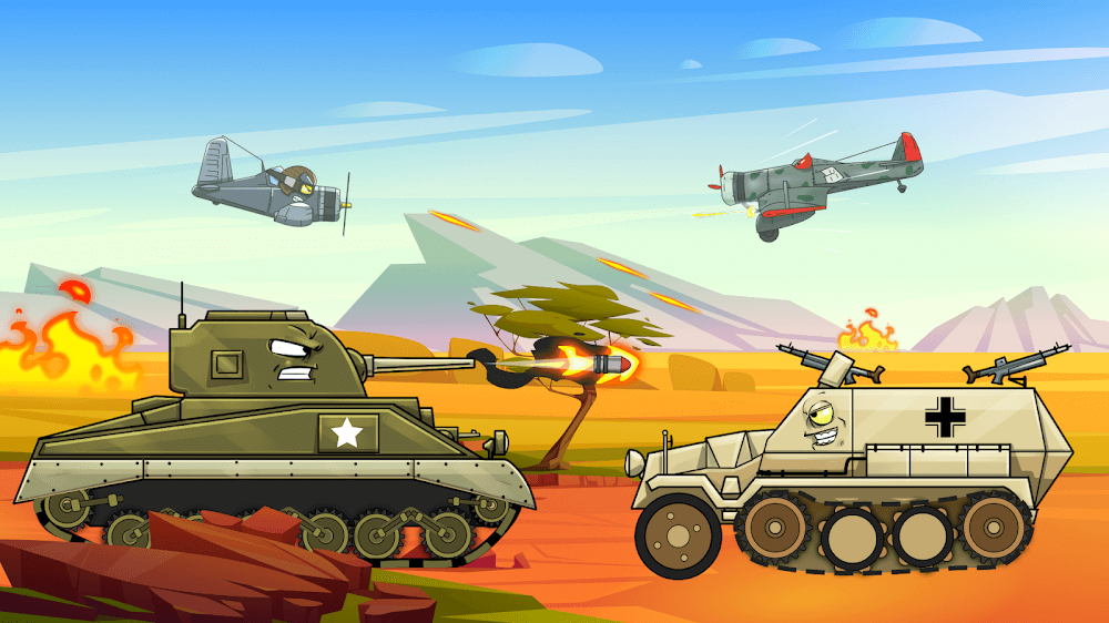 Merge Tanks: Combat war Stars screenshot 4
