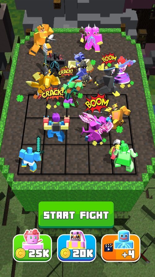 Craft Merge Battle Fight screenshot 5