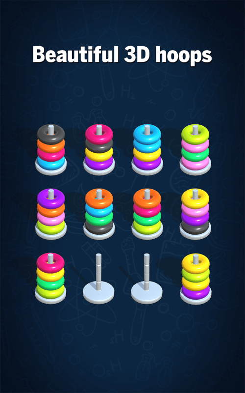 Hoop Sort Puzzle: Color Ring screenshot 5