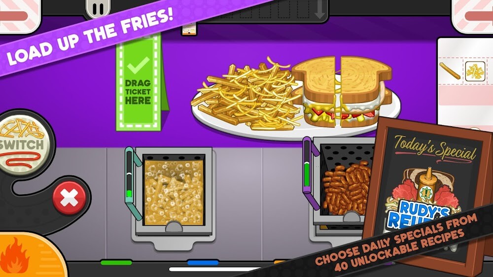 Papa’s Cheeseria To Go! screenshot 5