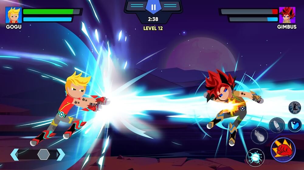 Super Stickman Fighting Battle screenshot 5