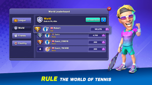 Mini Tennis: Perfect Smash screenshot 5