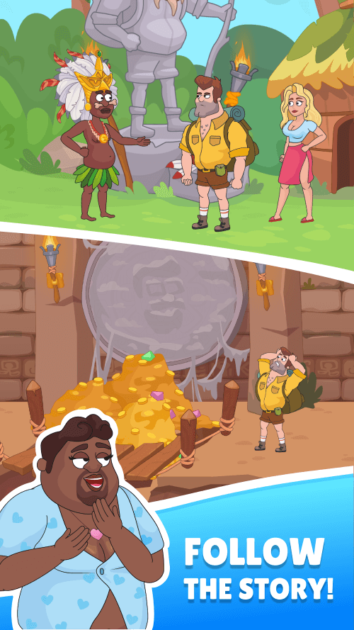 Andy Volcano: Tile Match Story screenshot 5