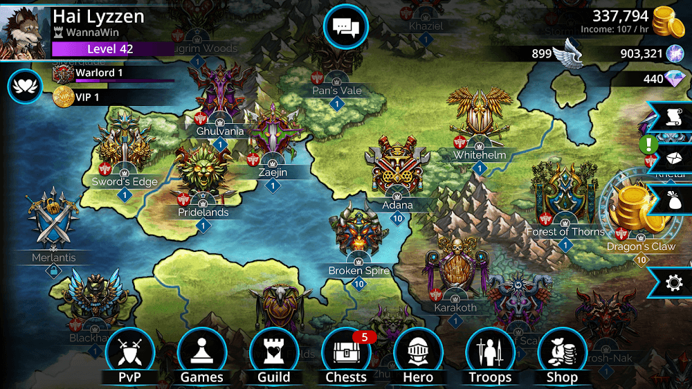 Gems of War screenshot 5