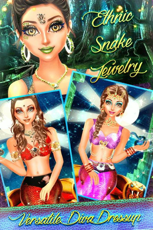 Snake Girl Salon – Naagin Game screenshot 5