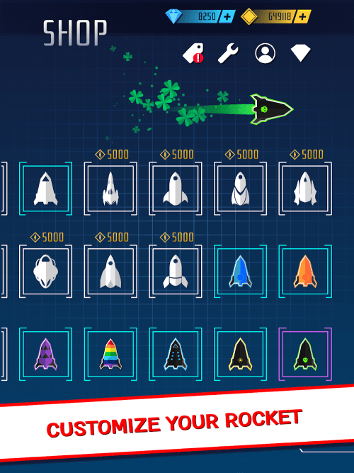 Racey Rocket: Arcade Space Rac screenshot 5