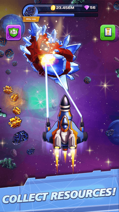 Idle Pocket SpaceCraft screenshot 5