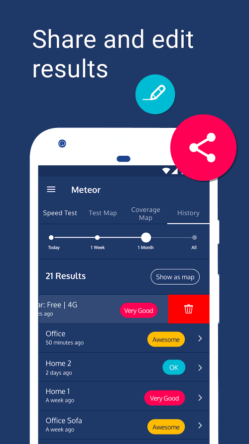 Meteor Speed Test screenshot 5