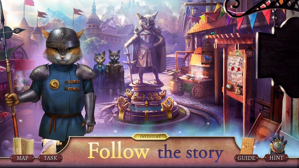 Knight Cats Leaves on the Road screenshot 5