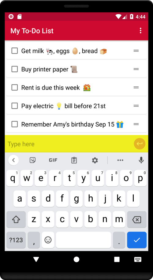 Simple To Do List screenshot 5