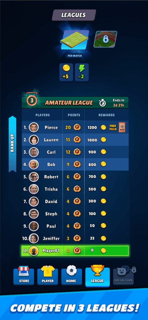 Football Clash – Mobile Soccer screenshot 5