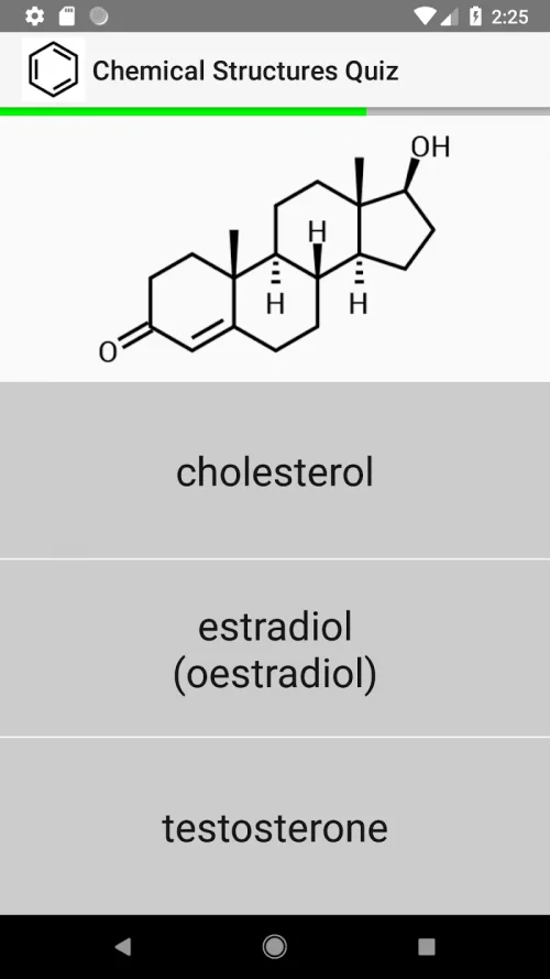 Chemical Structures Quiz screenshot 5
