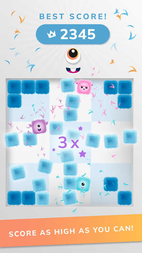 Furzies: Mergedoku screenshot 5