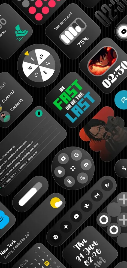 Glass Widgets screenshot 5