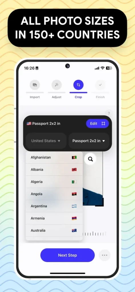 Passport Photo: ID Photo Print screenshot 5